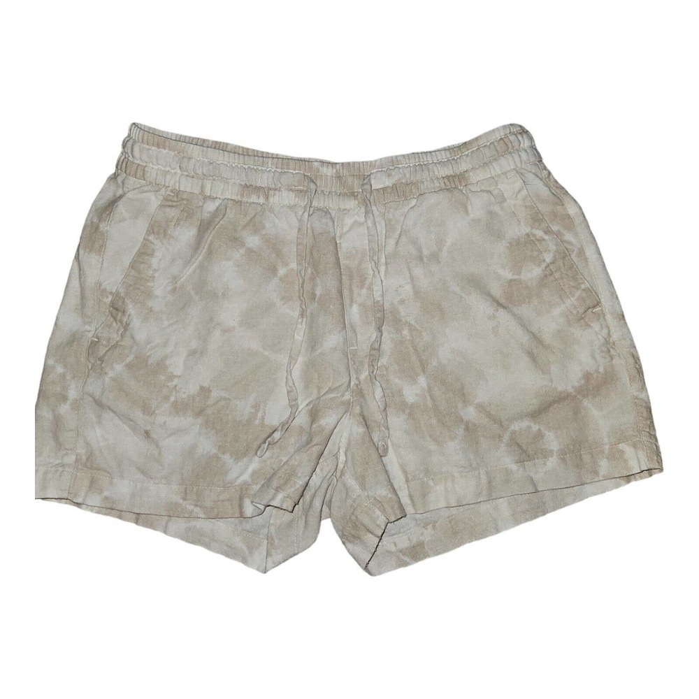 Old Navy Short's Women's Small Drawstring Slash Pockets Linen/Rayon Lightweight